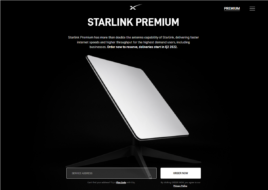 SpaceX Unveils Starlink Premium