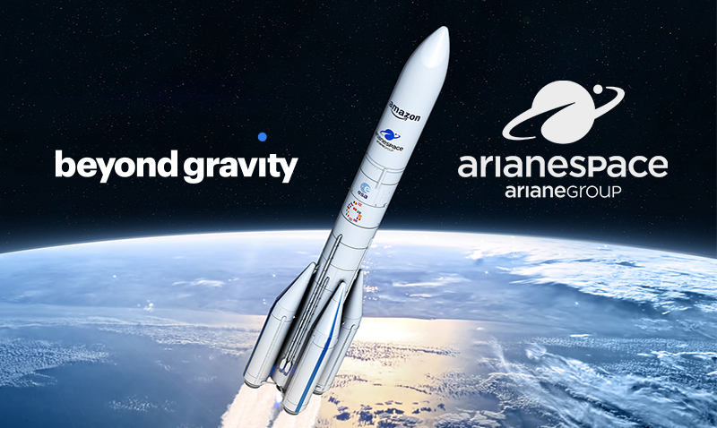 Image: Amazon, Arianespace, & Beyond Gravity. Compiled by Andrew Parsonson.