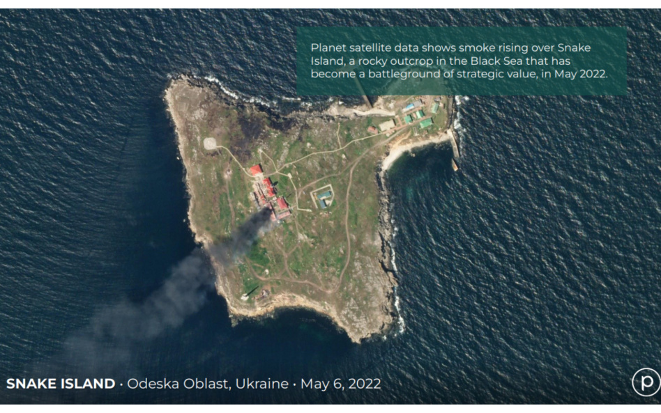 Planet imagery, along with other EO providers, has played a vital role in increasing transparency around the war in Ukraine, showing active damage of critical infrastructure, real-time insight into the battle for Snake Island, evidence of mass graves, and more.