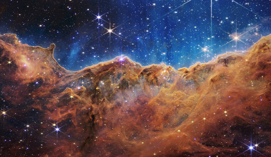Carina Nebula shot by JWST