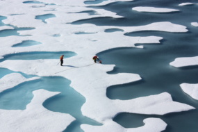 Predicting Arctic Sea Ice Thickness by Satellite