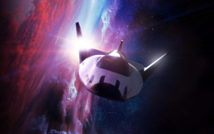 Yuri Hitches a Ride on Dream Chaser