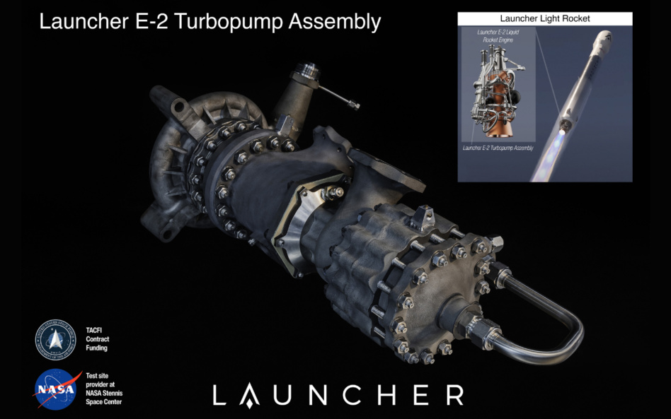 Launcher E-2 Turbopump assembly