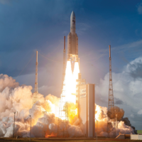 Arianespace launch three geostationary satellites aboard third and final Ariane 5 flight of 2022.