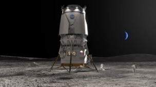NASA Taps Blue Origin for Second Lunar Lander