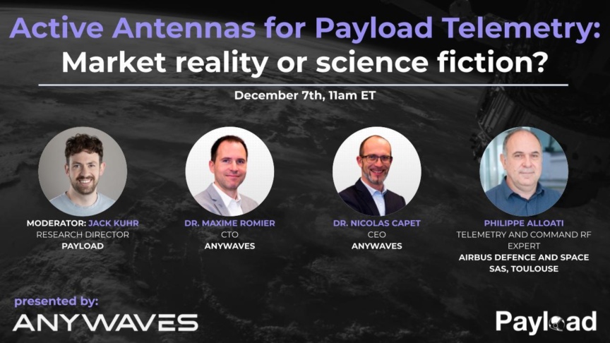 Active Antennas for Payload Telemetry: Market reality or science-fiction?
