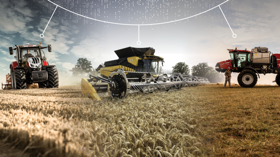 This picture isn't what the internet of tractors looks like, but does capture how it feels. Image: CNH