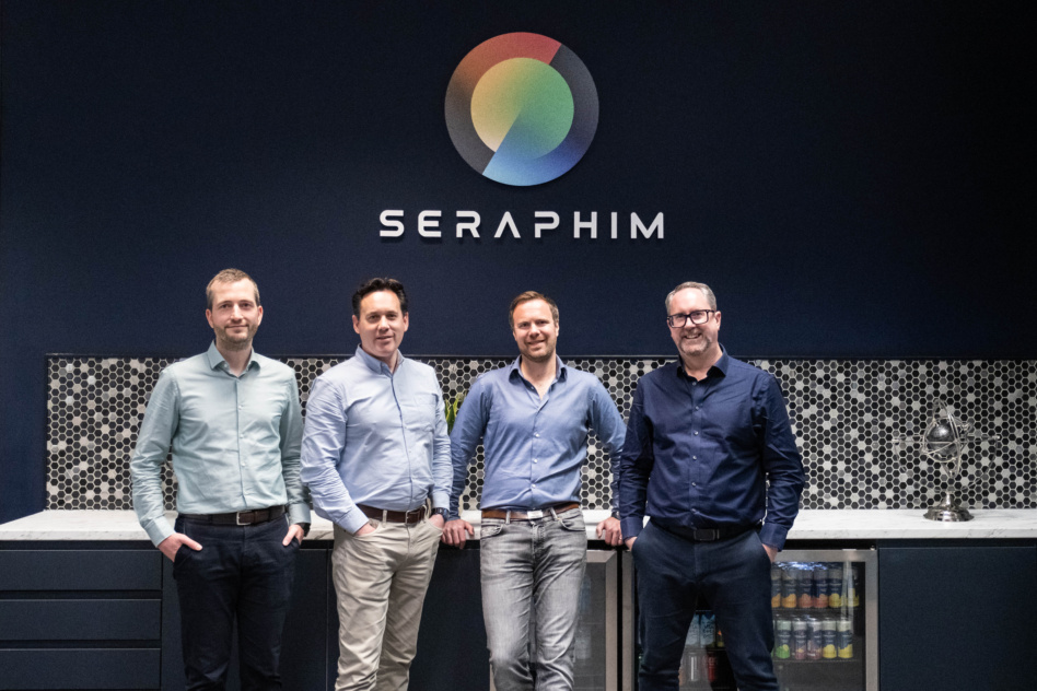 Seraphim partners (L-R) Andre Ronsoehr, Rob Desborough, James Bruegger, and Mark Boggett. Image: Seraphim Space.