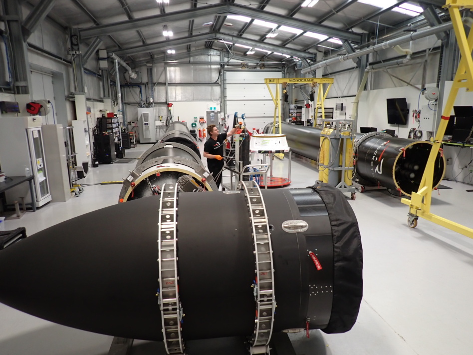 Rocket Lab staff prep Electron rockets in New Zealand ahead of PREFIRE launches. Image: Rocket Lab.