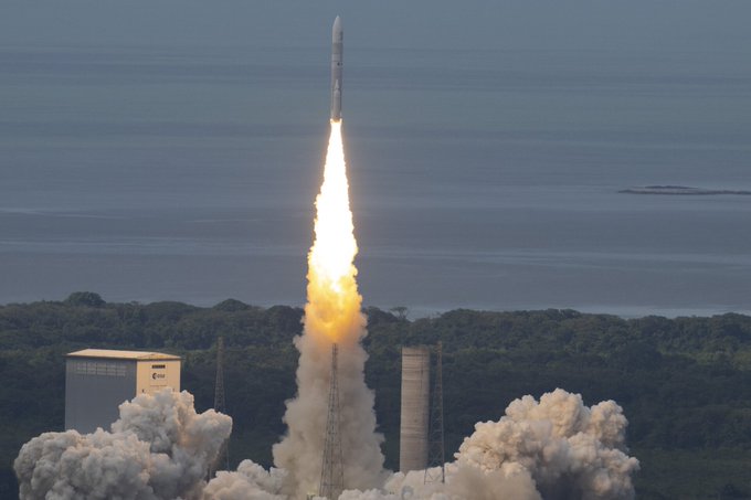 Ariane 6's maiden launch. Image: ESA