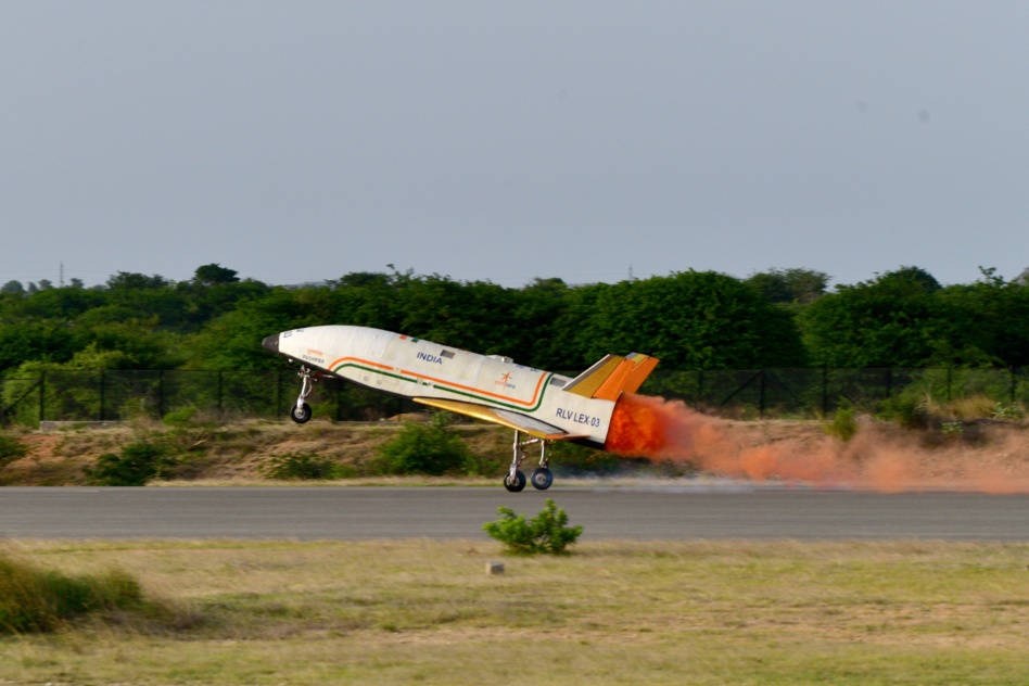 Pushpak Reusable Landing Vehicle