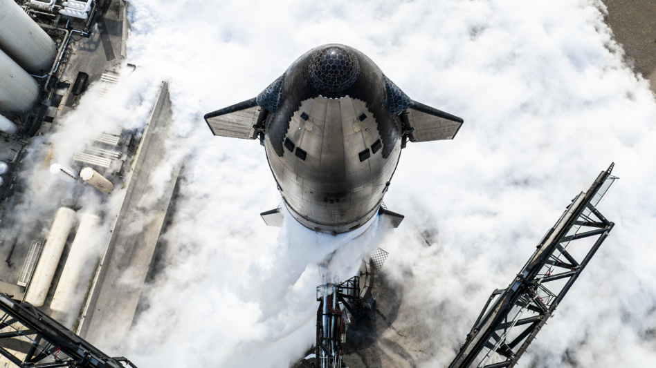 Starship during its fourth flight test in Boca Chica, TX. Image: SpaceX