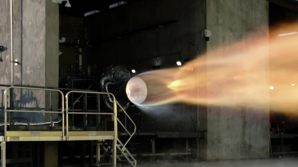 Archimedes hot fire test