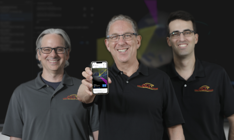 Ascending Node Technologies cofounders Carl Hergenrother, Sanford Selznick, and John Kidd. 