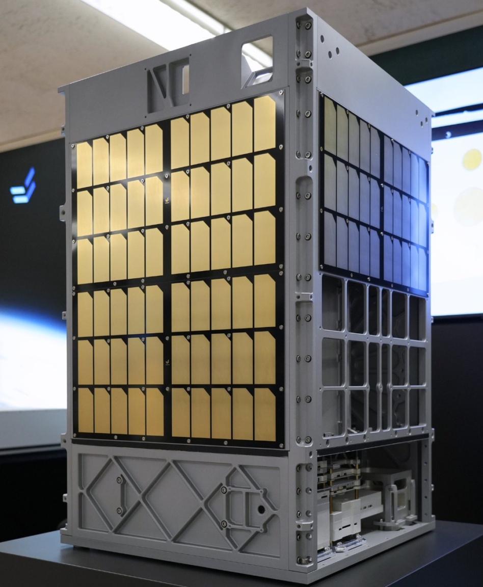 Endurosat's booth at this year's SmallSat conference. Image: EnduroSat