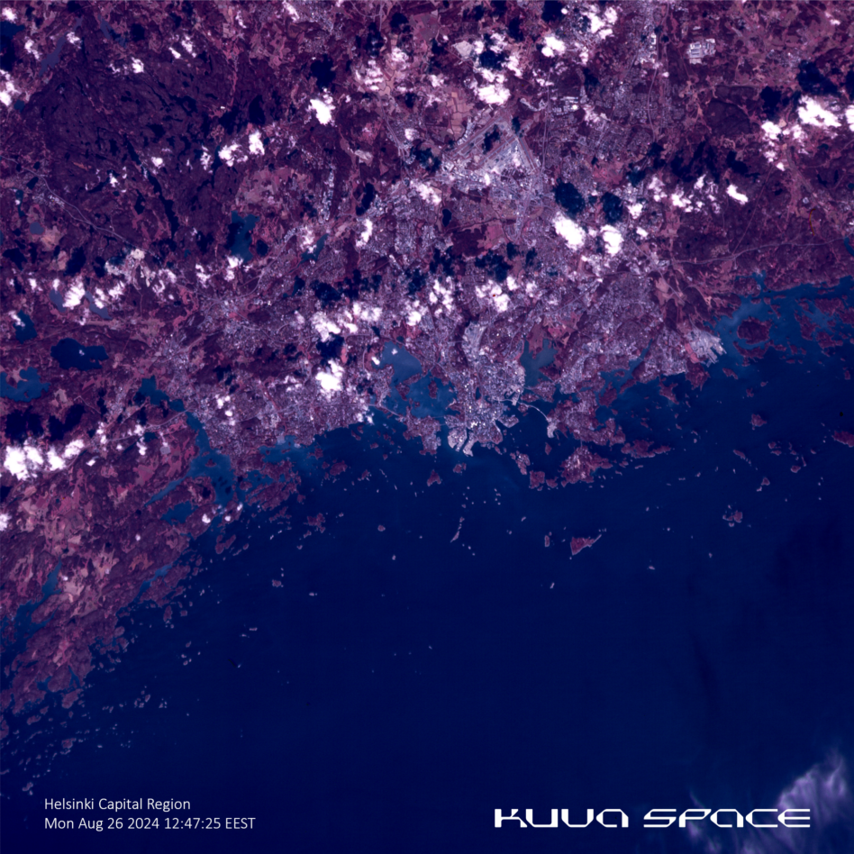 HF-1 first light. Image: Kuva Space