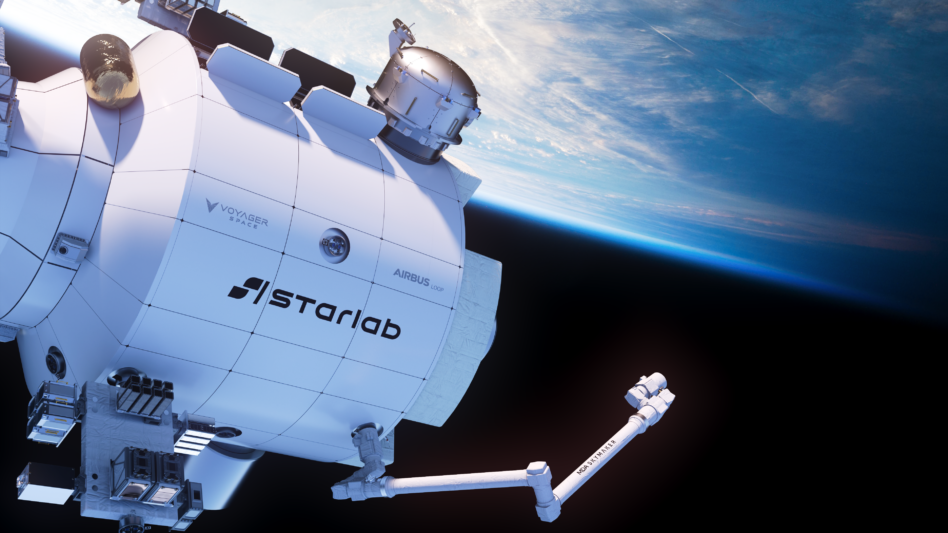 A rendering of Starlab's commercial space station. Image: Starlab Space