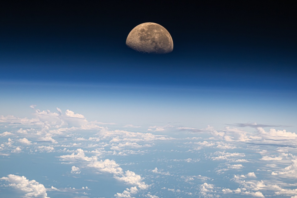 Moonrise. Image: NASA/Matthew Dominick