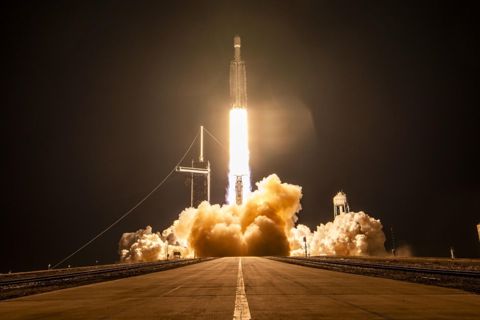 SpaceX's launch of the Space Force X-37B orbital test vehicle. Image: Space Force