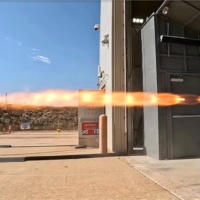 Ursa Major's Draper engine on the test stand. Image: Ursa Major