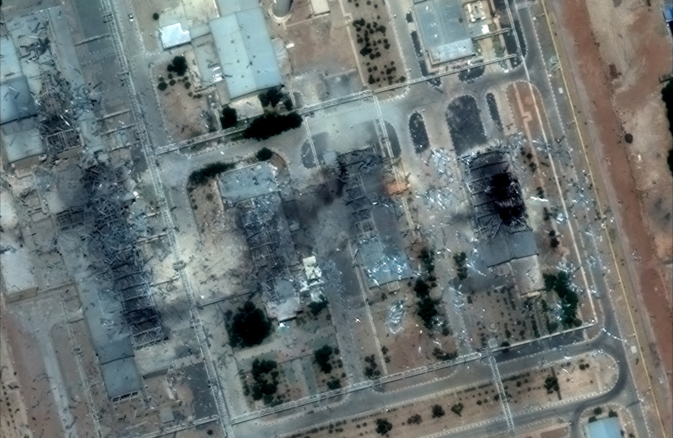 Private Eyes in Space Add Context To US Strikes in Iran