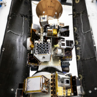 Transporter-14's payload faring. Image: SpaceX