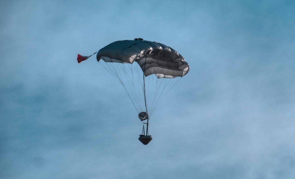 SpaceWorks ReEntry Device headed home after a recent high-altitude drop test. Image: SpaceWorks