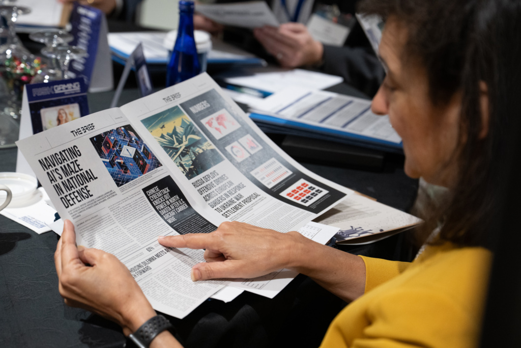 Players were given news reports to flesh out the riskgame scenario. Image: Aerospace Corporation.