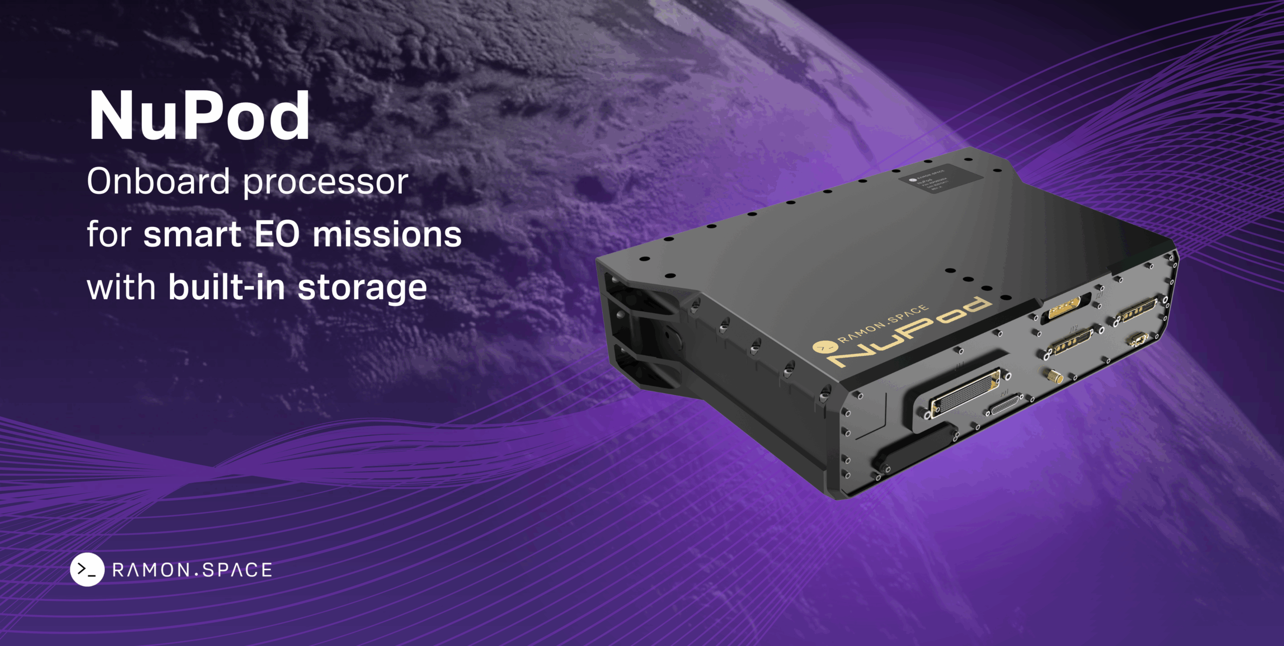 Efficient Edge Processing with Integrated Storage for Earth Observation Missions