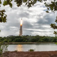 Ariane 6 launching from French Guiana. Image: Arianespace