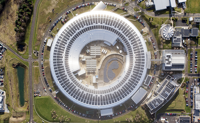 Aerial view of the UK's Harwell Science and Innovation campus. Image: Harwell HQ