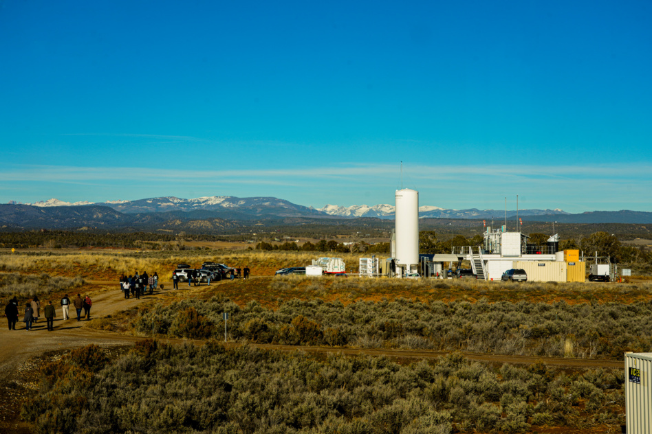 Agile's Animas test stand. Image: Agile Space Industries