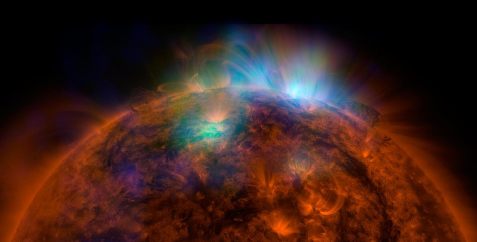 Solar X-Rays. Image: NASA/JPL-Caltech/GSFC