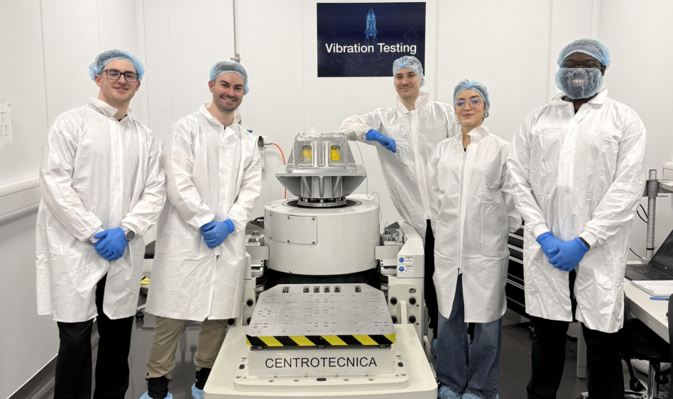 Vibe testing ahead of the next mission. Image: BioOrbit