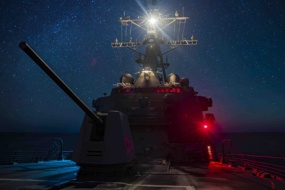 Tracking Sats From the Sea