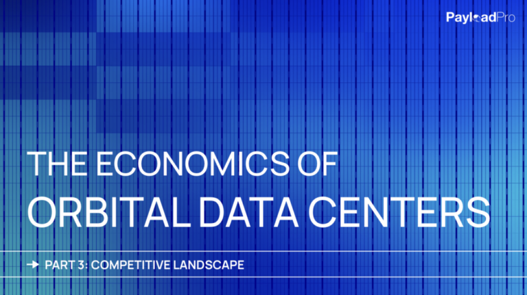 Orbital Data Center Competitive Landscape
