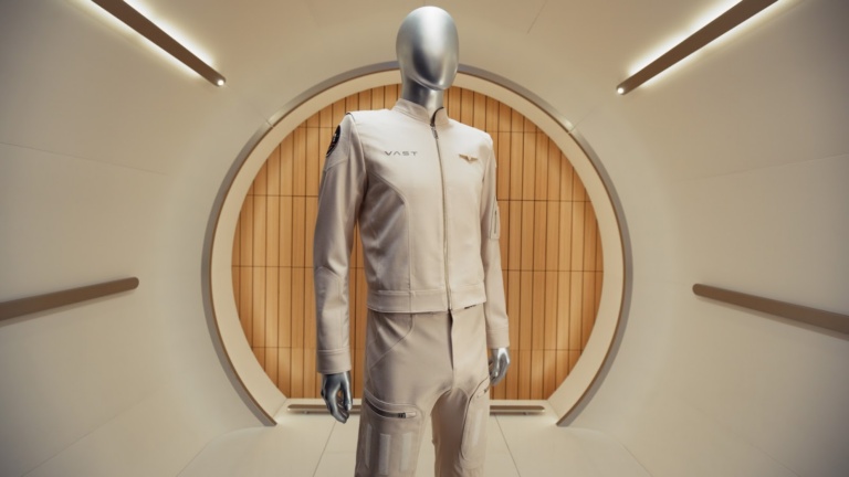 Exclusive: Vast Debuts Flight Suit For Haven-1, Private Astronaut Missions