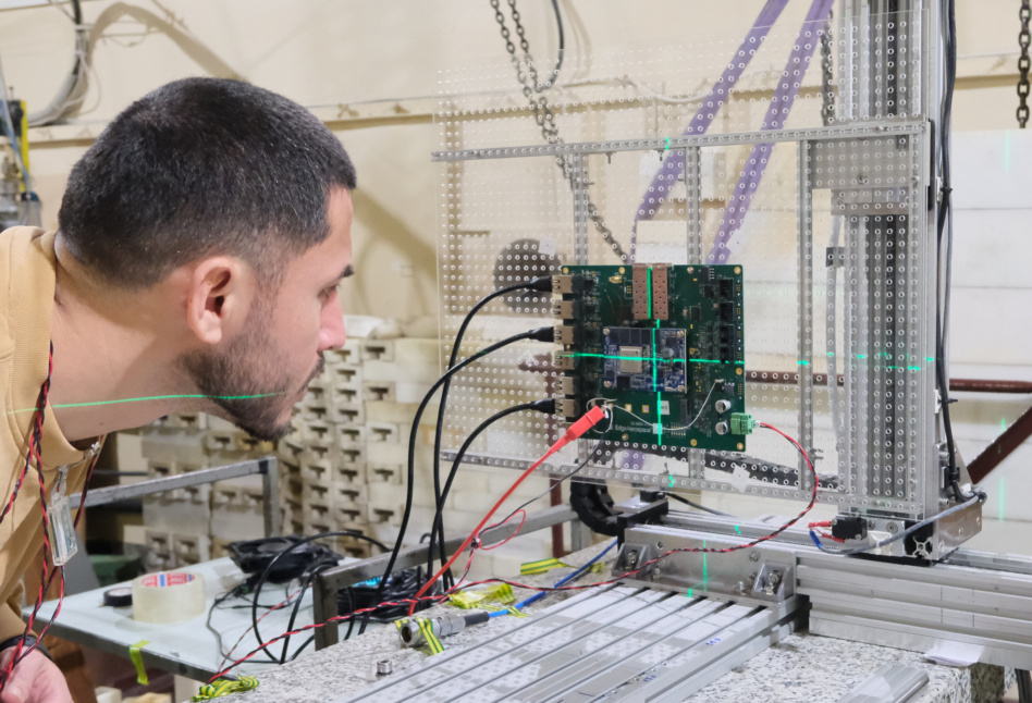 Radiation testing. Image: Edge Aerospace