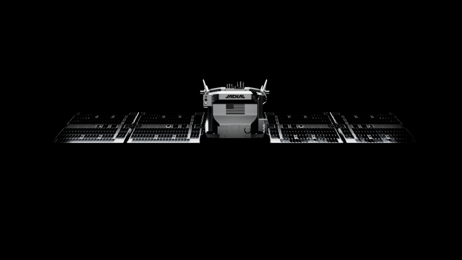 A rendering of the Jackal spacecraft. Image: True Anomaly