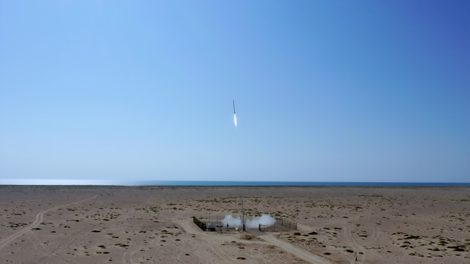 Oman's Etlaq spaceport hosts its first launch in 2024. Image: Etlaq Spaceport