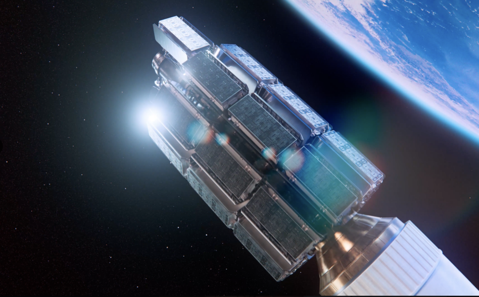 Rendering of payloads for Amazon's Leo Atlas 5 launch. Image: Amazon Leo