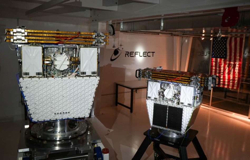 Reflect Orbital's two solar reflecting satellites. Image: Reflect Orbital