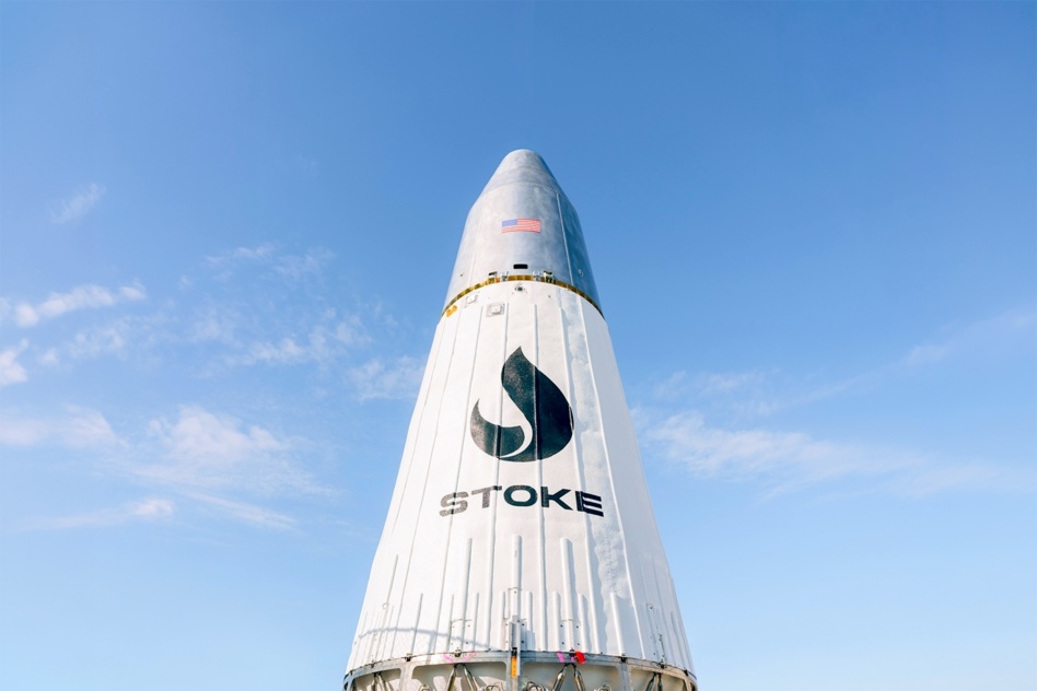 Image of Stoke's Nova rocket. Image: Stoke Space