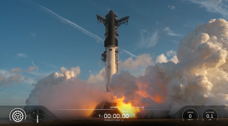 Starship Reaches Orbit on 14th Test Flight